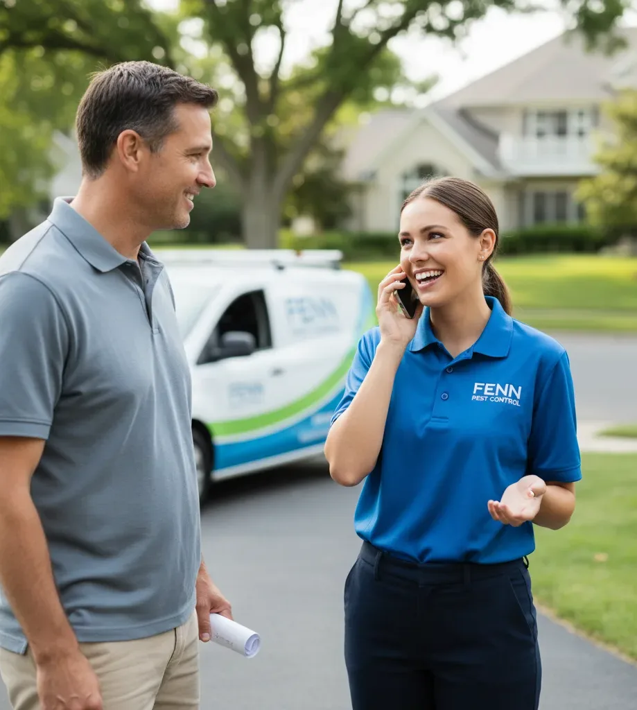 Fenn Pest Control customer support in Allouez